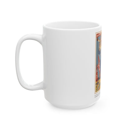 Soviet Era Poster 374 - White Coffee Mug-The Sticker Space