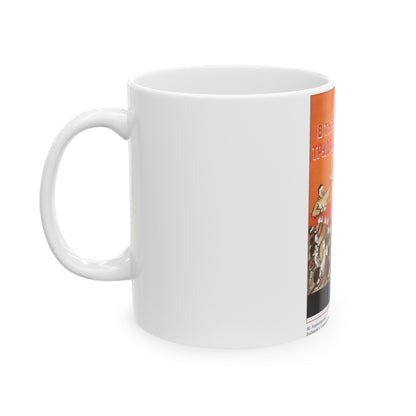 Soviet Era Poster 376 - White Coffee Mug-The Sticker Space