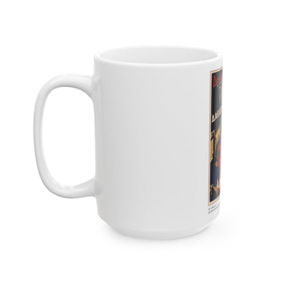 Soviet Era Poster 378 - White Coffee Mug-The Sticker Space