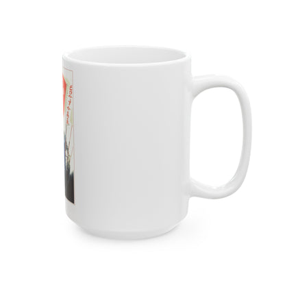 Soviet Era Poster 382 - White Coffee Mug-The Sticker Space