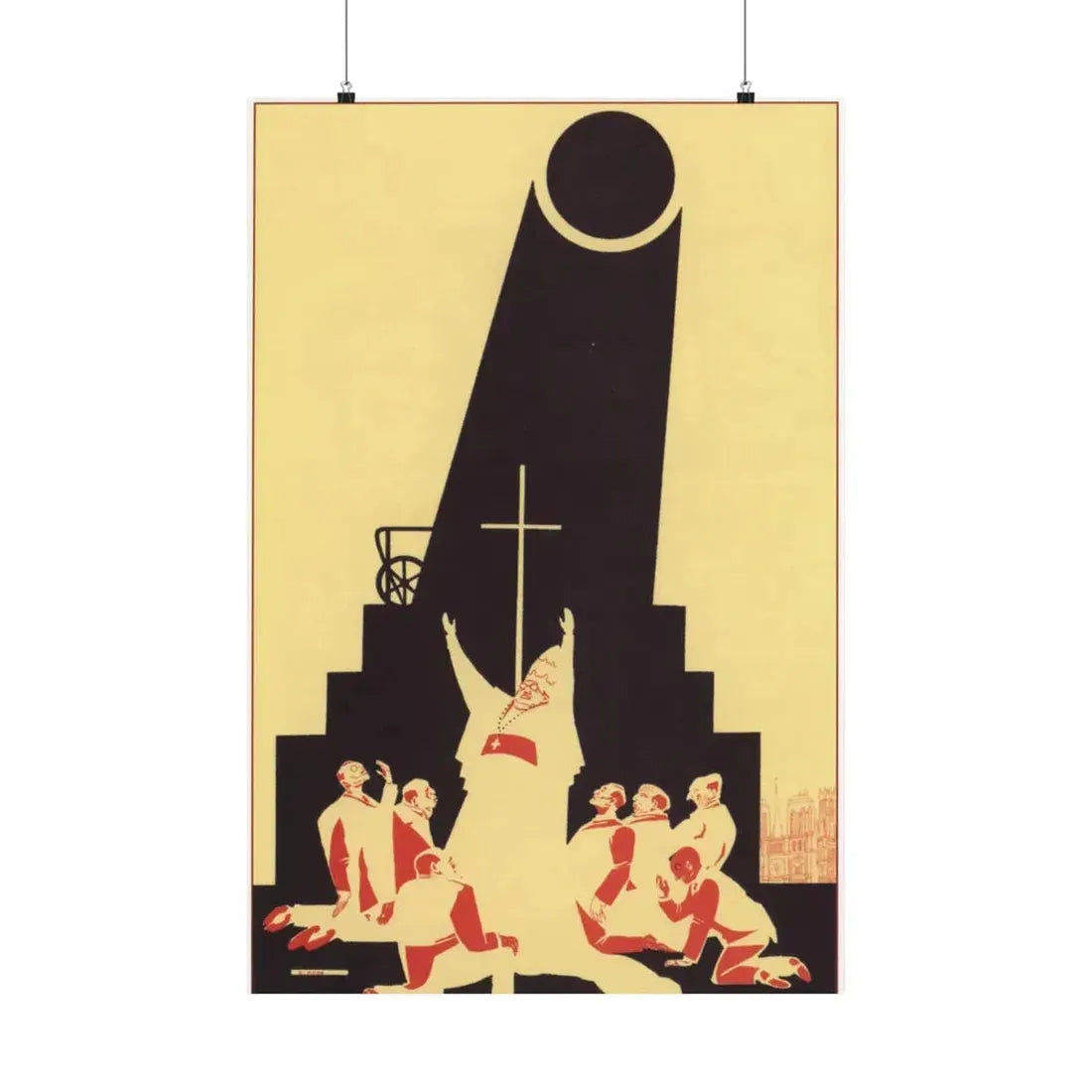 Soviet Era Poster 385 - Paper Poster 24″ x 36″ Matte - The Sticker Space