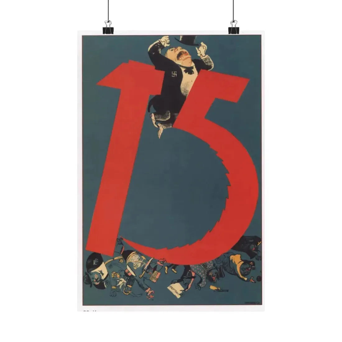 Soviet Era Poster 390 - Paper Poster 12″ x 18″ Matte - The Sticker Space