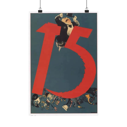 Soviet Era Poster 390 - Paper Poster 12″ x 18″ Matte - The Sticker Space