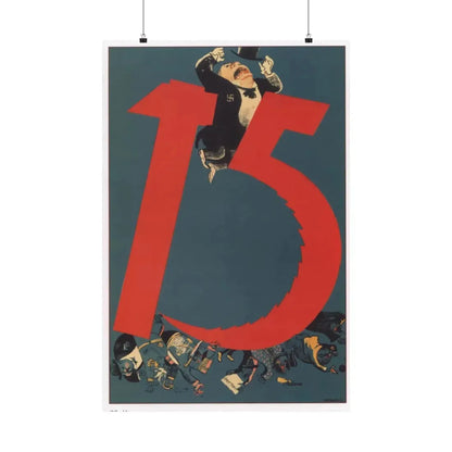 Soviet Era Poster 390 - Paper Poster 24″ x 36″ Matte - The Sticker Space