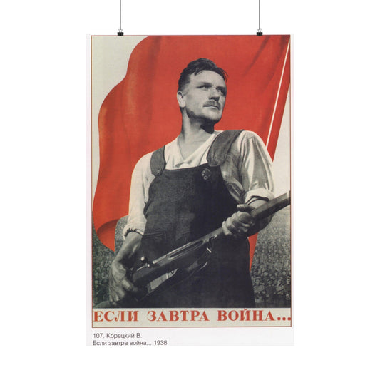 Soviet Era Poster 397 - Paper Poster-24″ x 36″-The Sticker Space