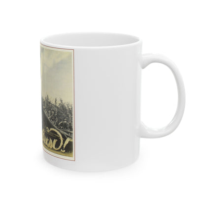 Soviet Era Poster 404 - White Coffee Mug-The Sticker Space