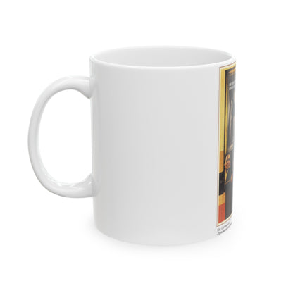 Soviet Era Poster 409 - White Coffee Mug-The Sticker Space