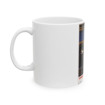 Soviet Era Poster 410 - White Coffee Mug-The Sticker Space