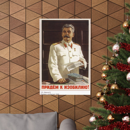 Soviet Era Poster 413 - Paper Poster-The Sticker Space