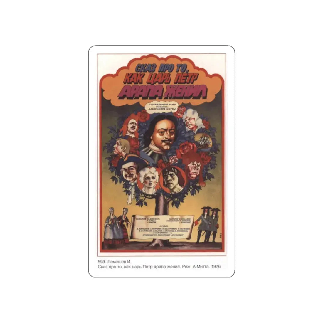 Soviet Era Poster 44 STICKER Vinyl Die-Cut Decal 2 Inch - The Sticker Space