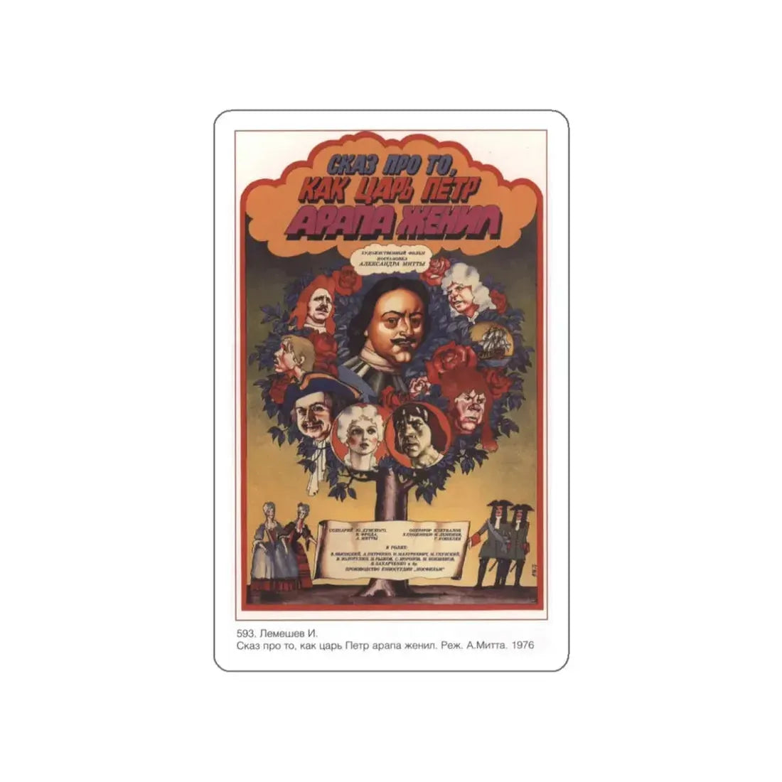 Soviet Era Poster 44 STICKER Vinyl Die-Cut Decal 3 Inch - The Sticker Space