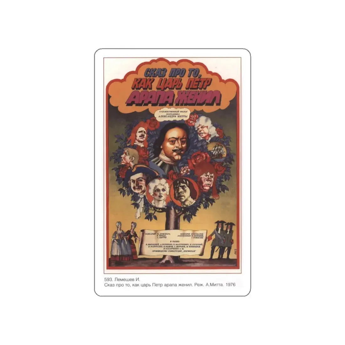 Soviet Era Poster 44 STICKER Vinyl Die-Cut Decal 4 Inch - The Sticker Space