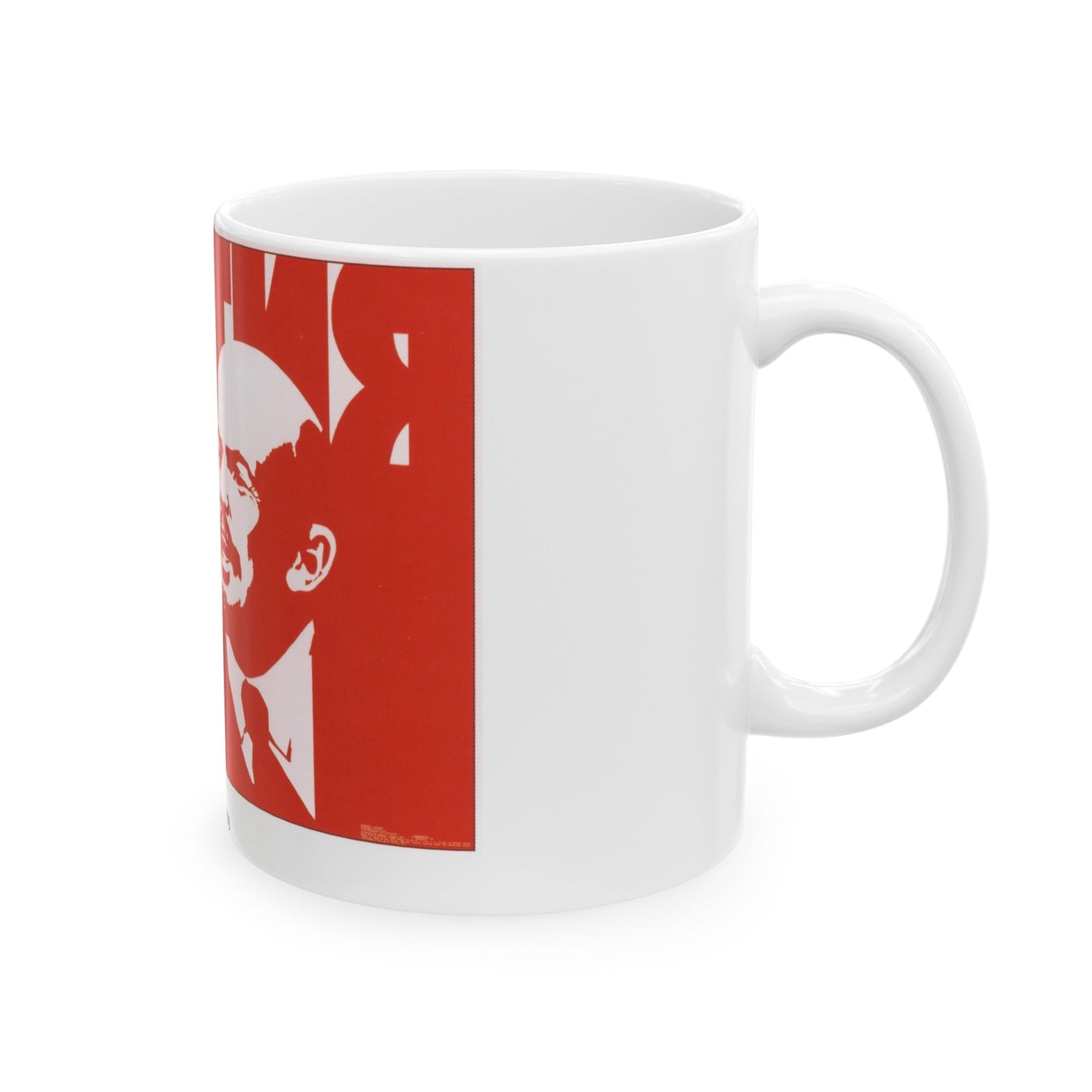 Soviet Era Poster 448 - White Coffee Mug-The Sticker Space