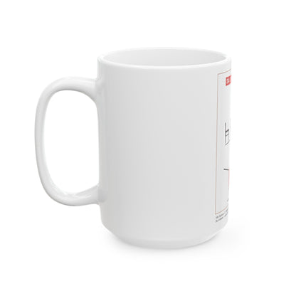 Soviet Era Poster 456 - White Coffee Mug-The Sticker Space