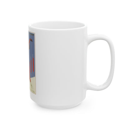 Soviet Era Poster 461 - White Coffee Mug-The Sticker Space