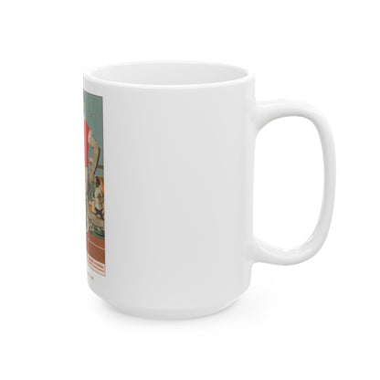 Soviet Era Poster 463 - White Coffee Mug-The Sticker Space