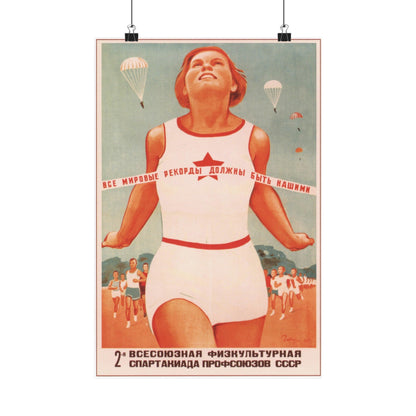 Soviet Era Poster 464 - Paper Poster-12″ x 18″-The Sticker Space