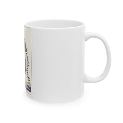 Soviet Era Poster 468 - White Coffee Mug-The Sticker Space