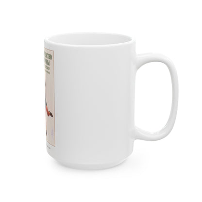 Soviet Era Poster 470 - White Coffee Mug-The Sticker Space