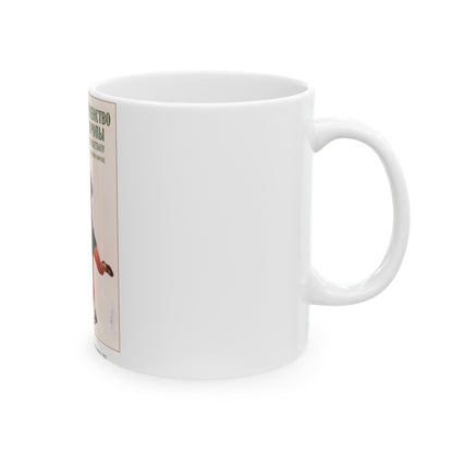 Soviet Era Poster 470 - White Coffee Mug-The Sticker Space