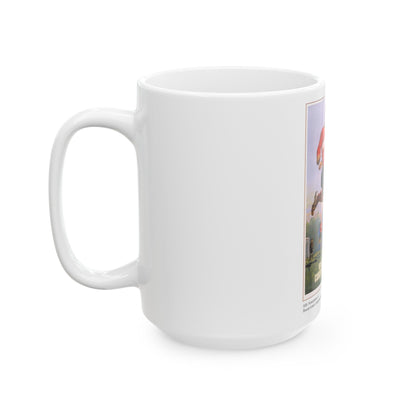 Soviet Era Poster 472 - White Coffee Mug-The Sticker Space