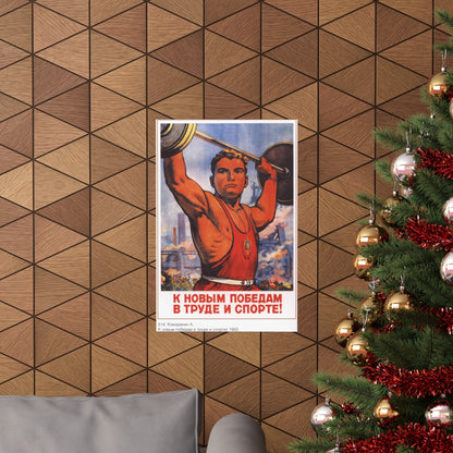 Soviet Era Poster 477 - Paper Poster-The Sticker Space