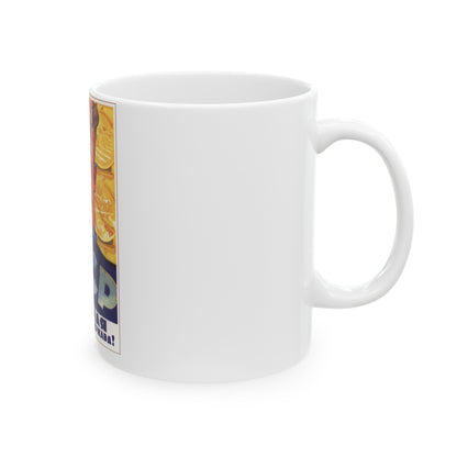 Soviet Era Poster 478 - White Coffee Mug-The Sticker Space