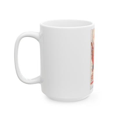 Soviet Era Poster 479 - White Coffee Mug-The Sticker Space