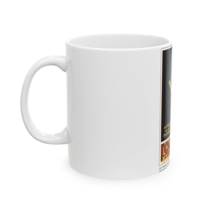 Soviet Era Poster 485 - White Coffee Mug-The Sticker Space