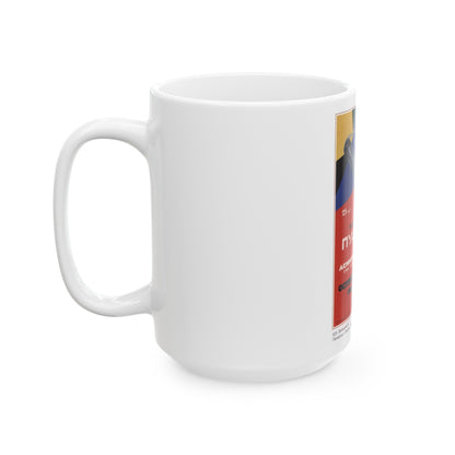 Soviet Era Poster 486 - White Coffee Mug-The Sticker Space