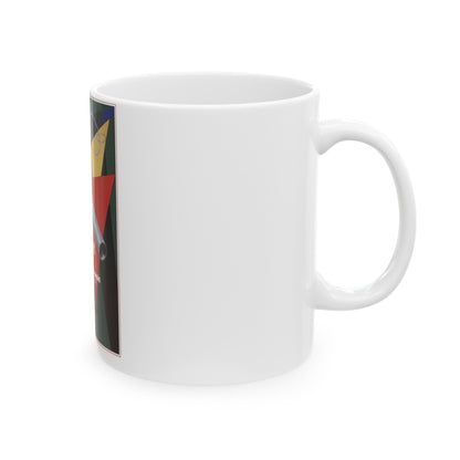 Soviet Era Poster 486 - White Coffee Mug-The Sticker Space