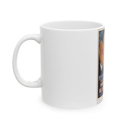 Soviet Era Poster 490 - White Coffee Mug-The Sticker Space