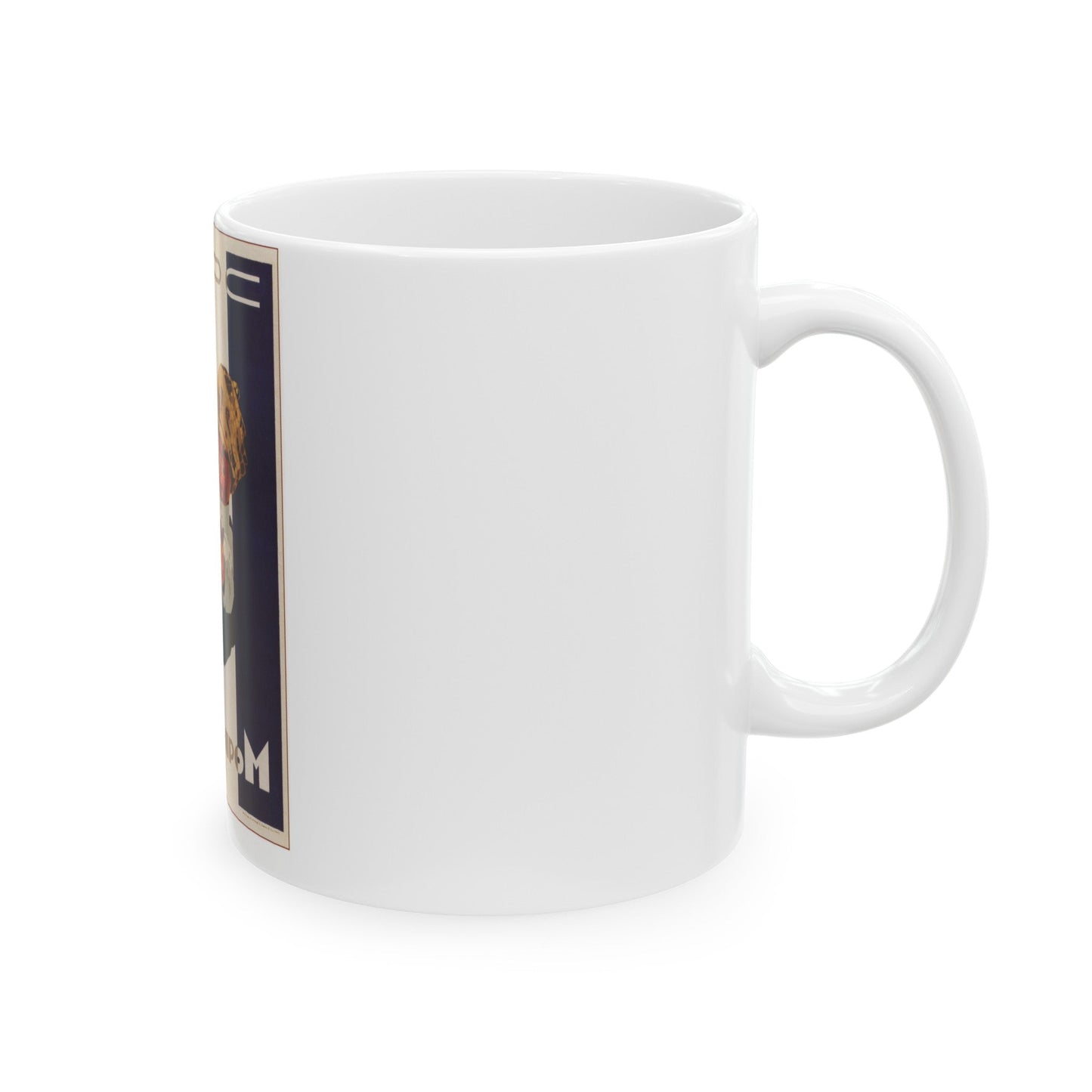 Soviet Era Poster 491 - White Coffee Mug-The Sticker Space