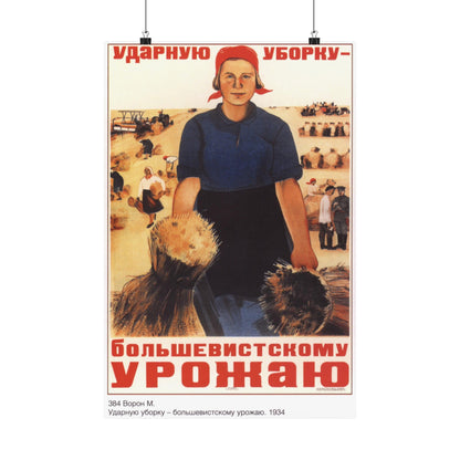 Soviet Era Poster 5 - Paper Poster-16″ x 24″-The Sticker Space