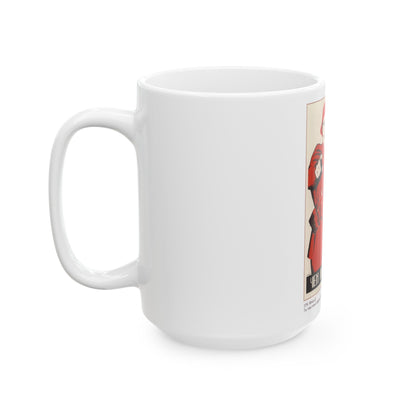 Soviet Era Poster 519 - White Coffee Mug-The Sticker Space