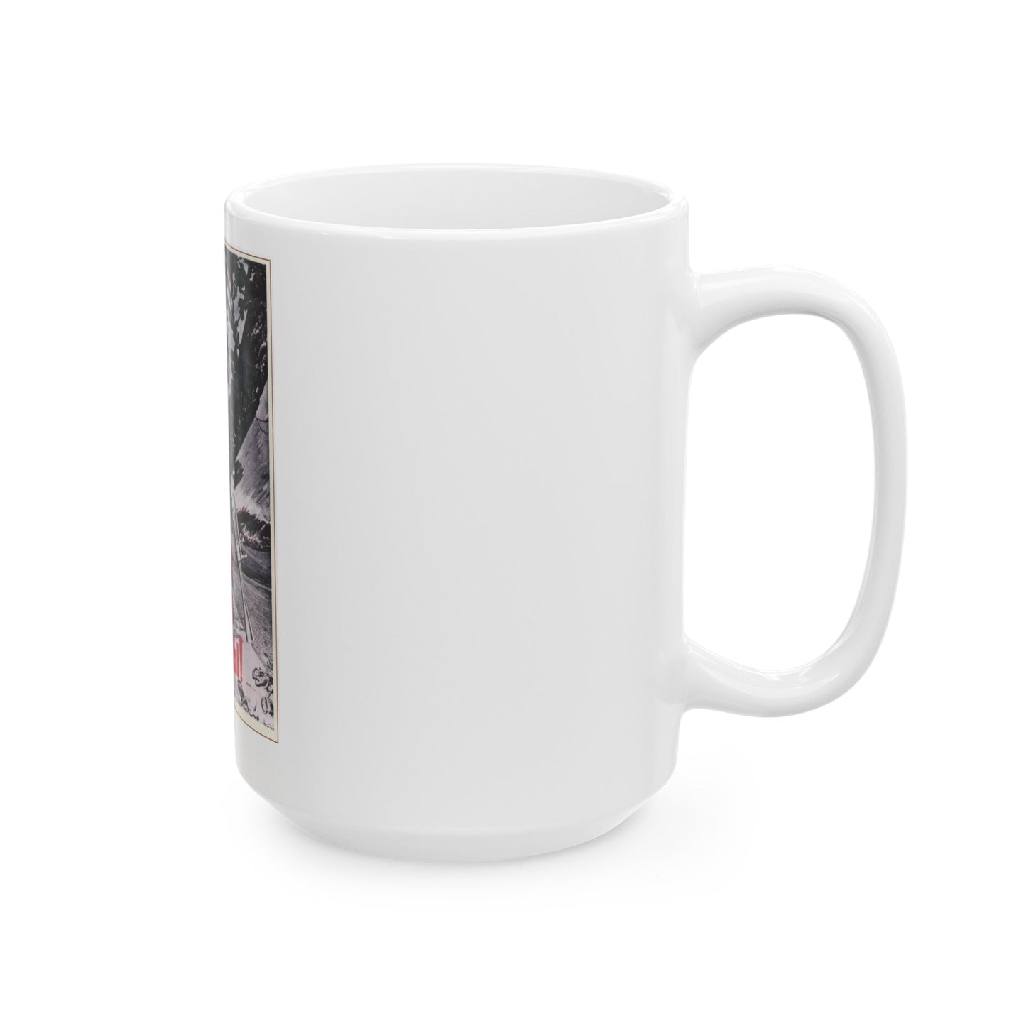 Soviet Era Poster 520 - White Coffee Mug-The Sticker Space