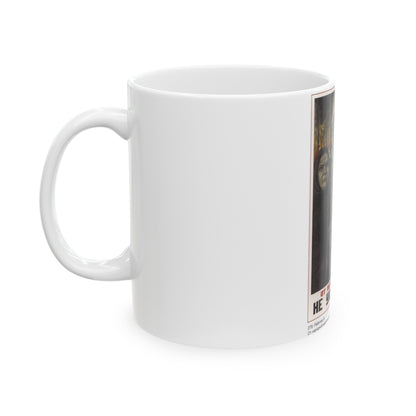 Soviet Era Poster 521 - White Coffee Mug-The Sticker Space