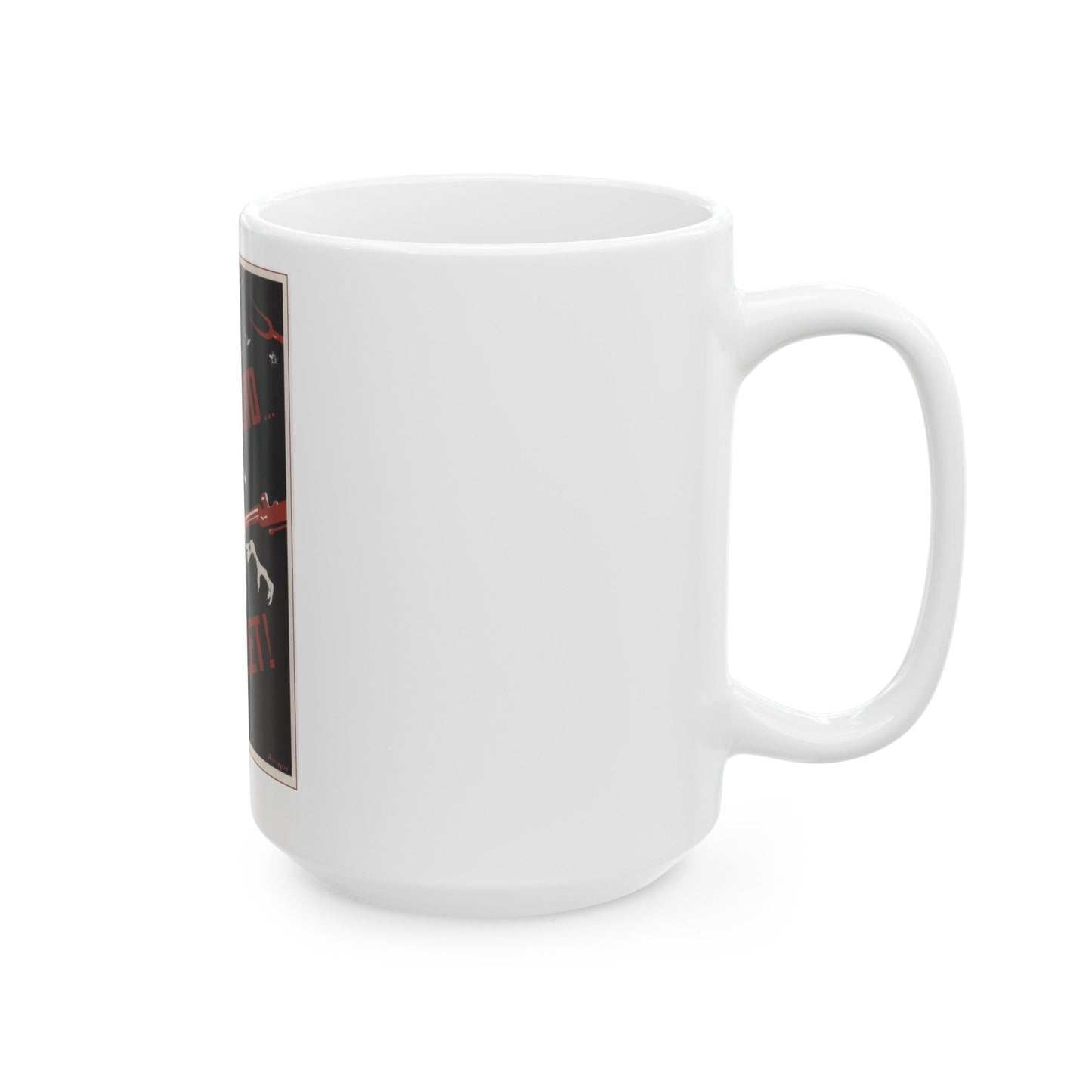 Soviet Era Poster 523 - White Coffee Mug-The Sticker Space