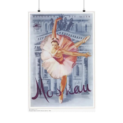 Soviet Era Poster 53 - Paper Poster 20″ x 30″ Matte - The Sticker Space