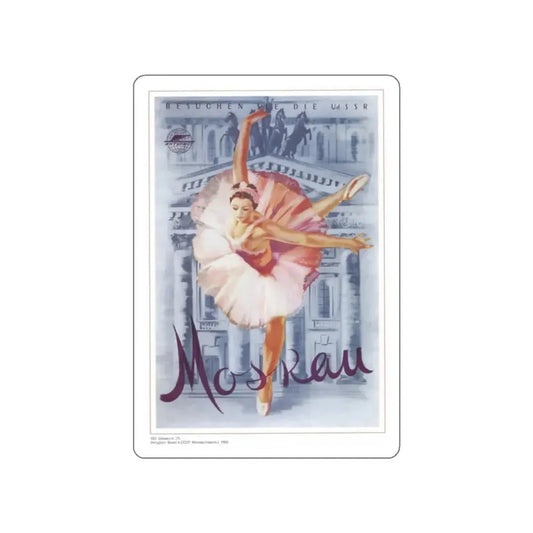 Soviet Era Poster 53 STICKER Vinyl Die-Cut Decal 2 Inch - The Sticker Space