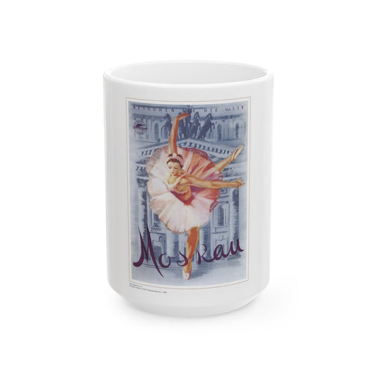 Soviet Era Poster 53 - White Coffee Mug-15oz-The Sticker Space