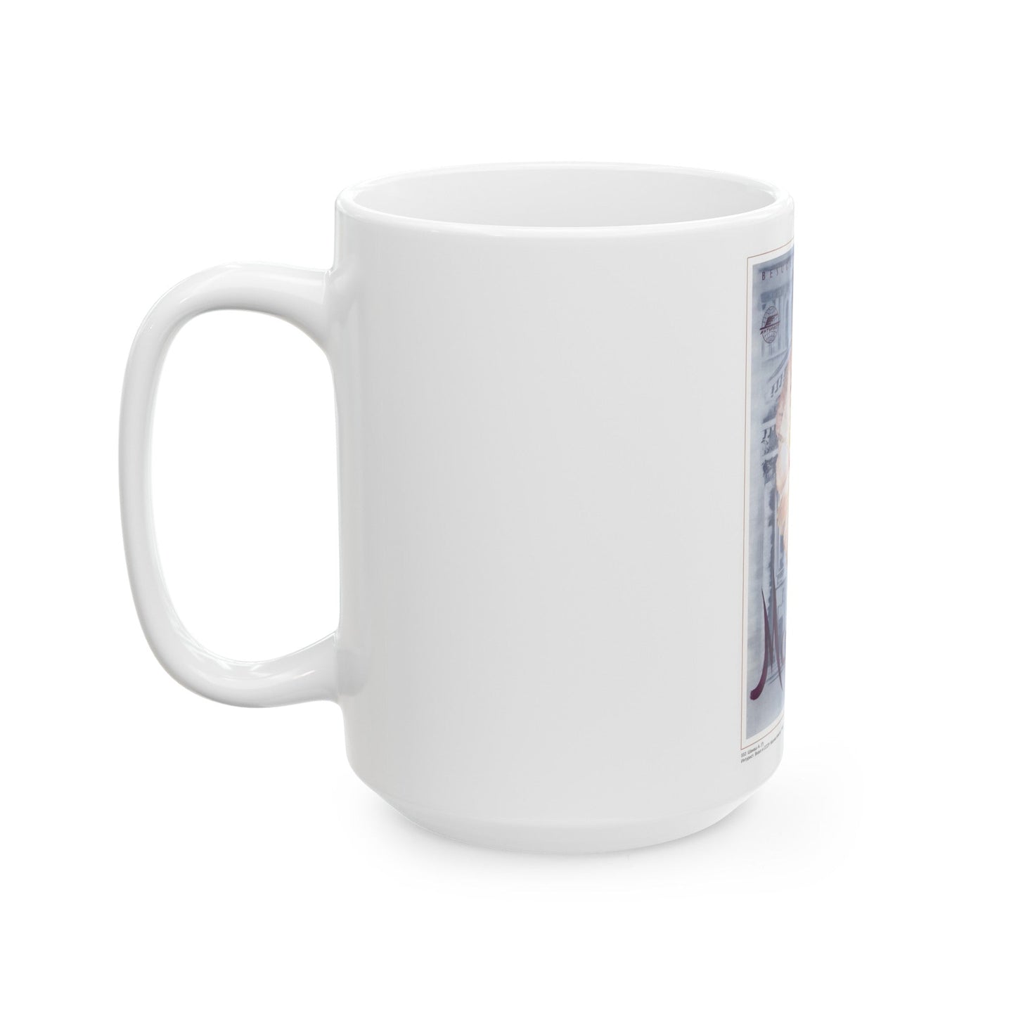 Soviet Era Poster 53 - White Coffee Mug-The Sticker Space