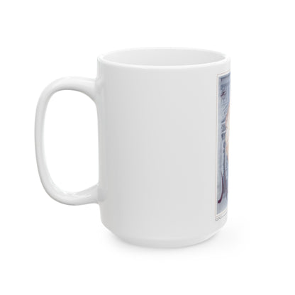 Soviet Era Poster 53 - White Coffee Mug-The Sticker Space