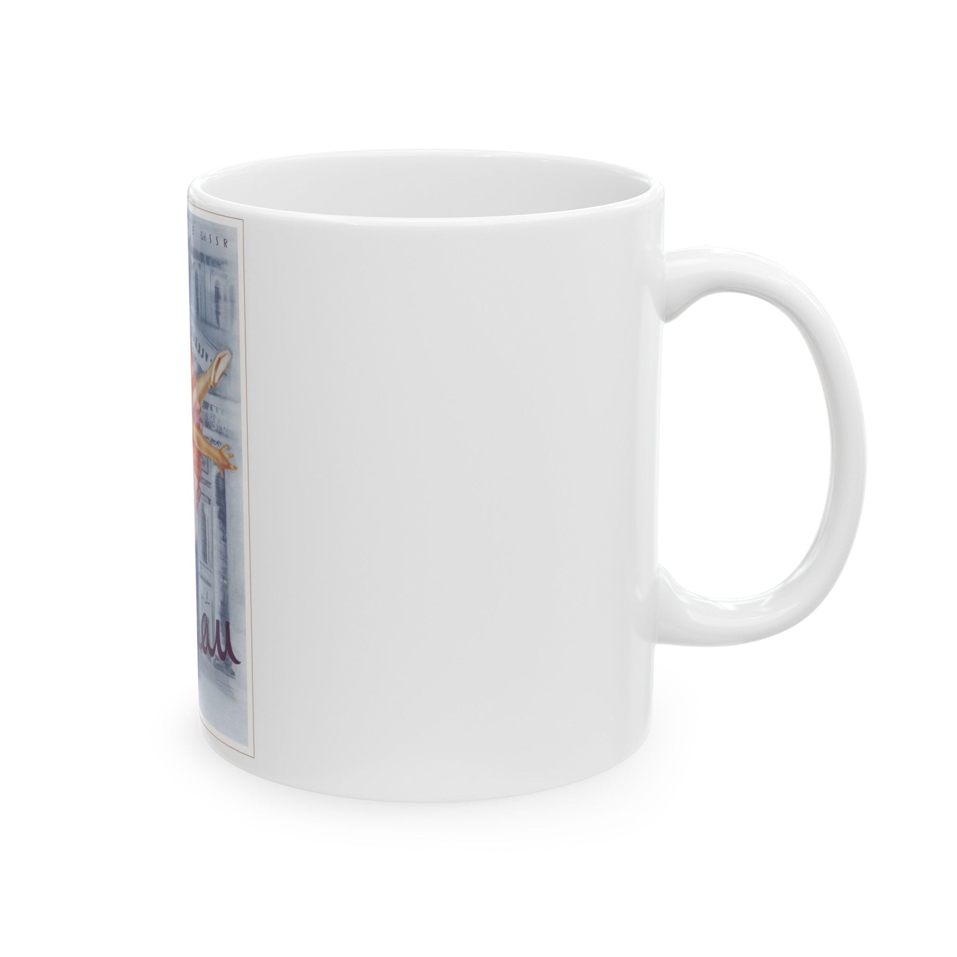 Soviet Era Poster 53 - White Coffee Mug-The Sticker Space