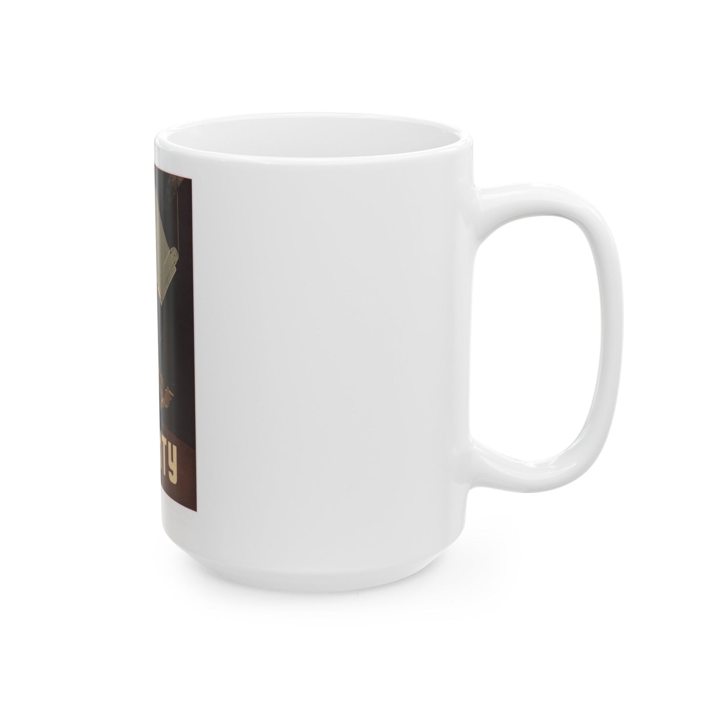 Soviet Era Poster 539 - White Coffee Mug-The Sticker Space