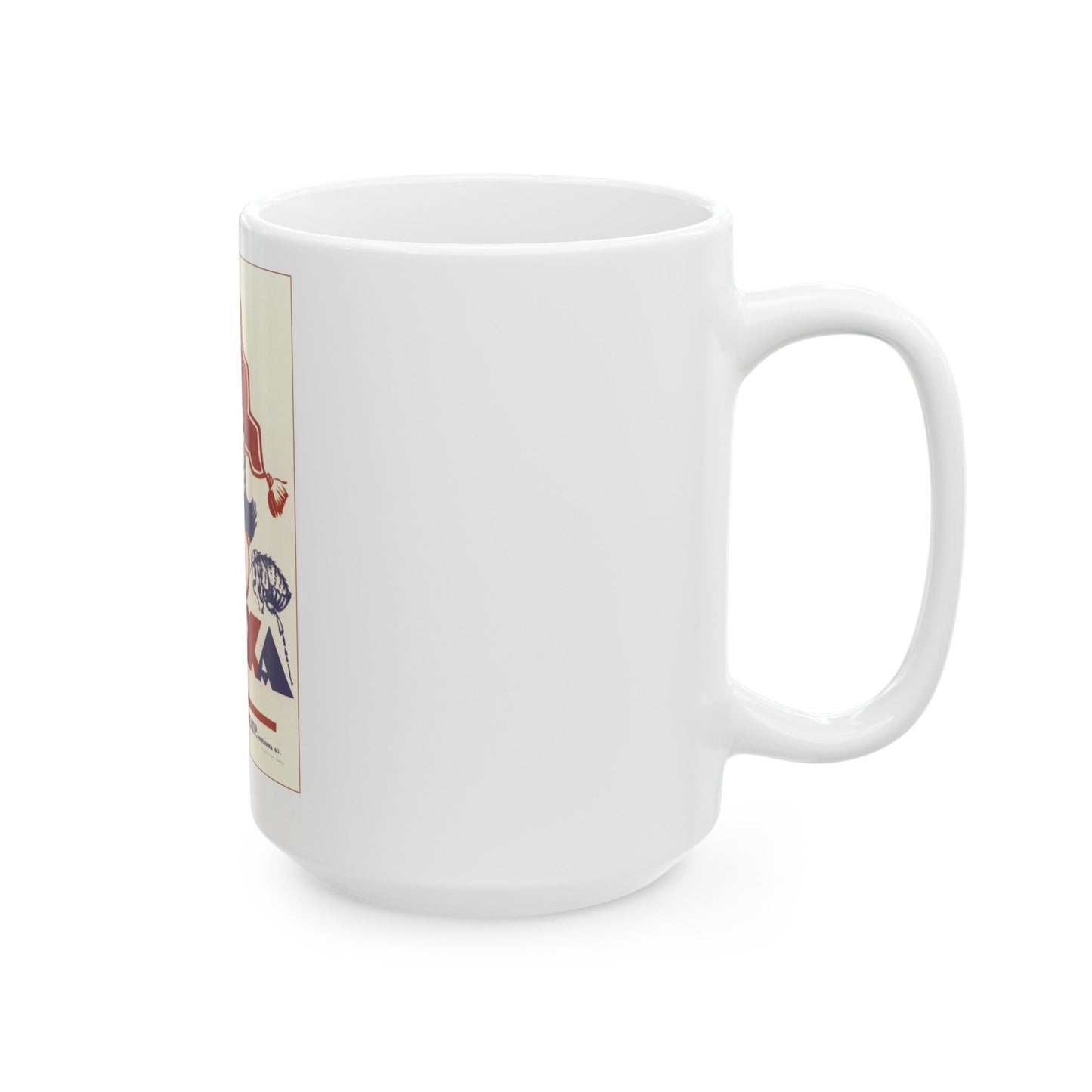 Soviet Era Poster 54 - White Coffee Mug-The Sticker Space