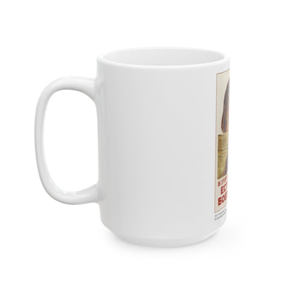 Soviet Era Poster 544 - White Coffee Mug-The Sticker Space