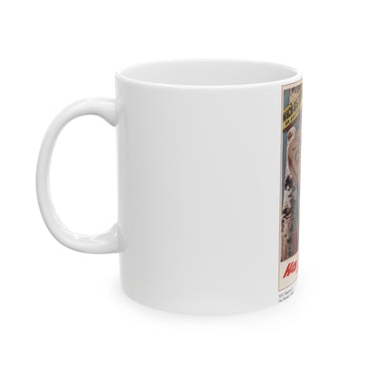 Soviet Era Poster 546 - White Coffee Mug-The Sticker Space