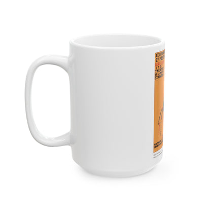 Soviet Era Poster 55 - White Coffee Mug-The Sticker Space