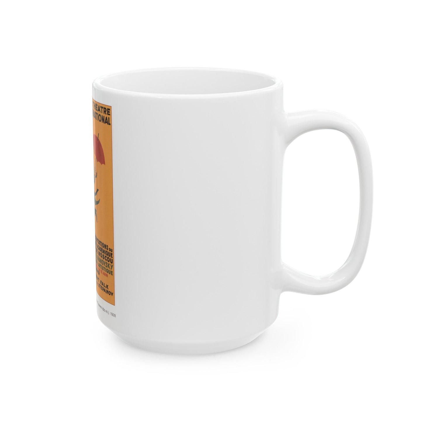 Soviet Era Poster 55 - White Coffee Mug-The Sticker Space